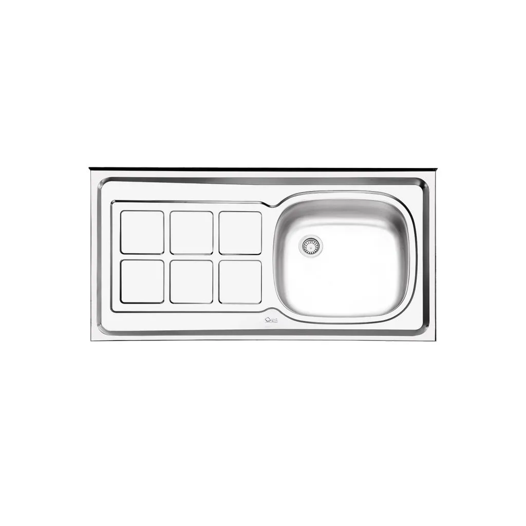 سینک ظرفشویی مدل 122 ایلیااستیل خسروی سنتر ضد زنگ