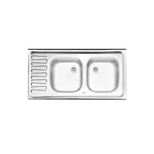 سینک ظرفشویی مدل 221 ایلیا استیل – طراحی کلاسیک و کیفیت عالی برای آشپزخانه شما