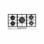 اجاق گاز رومیزی ایلیااستیل مدل G527 W با صفحه شیشه سفید - خسروی سنتر