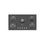 اجاق گاز رومیزی ایلیااستیل IG5910 با صفحه شیشه SCHOTT مشکی و سرشعله DEFENDI - خسروی سنتر