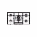 اجاق گاز رومیزی ایلیااستیل S502 با صفحه استیل و شعله دوال - خسروی سنتر