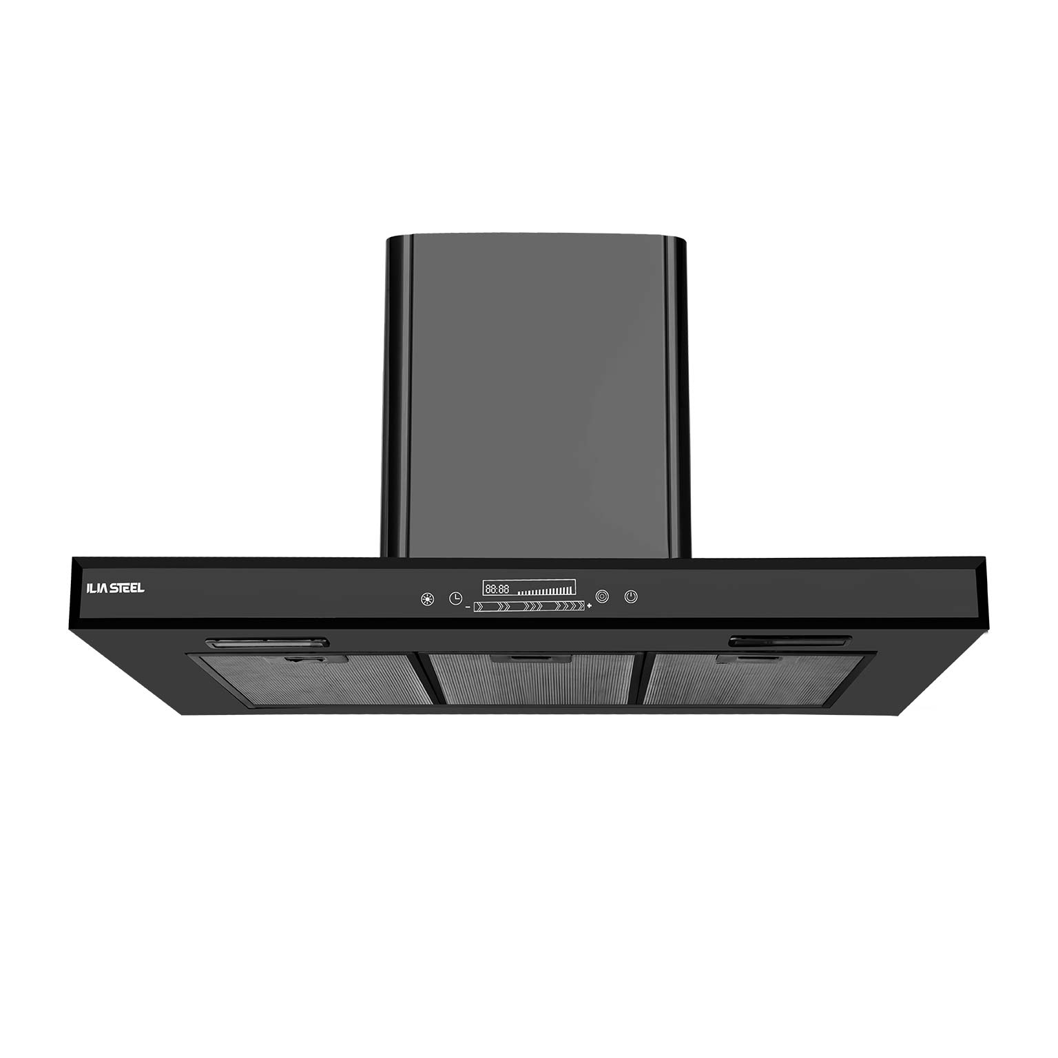 هود شومینه ای متصل به سقف ایلیااستیل مدل مدل میترا