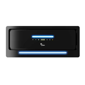 هود آشپزخانه مخفی مدل satiya دارای موتور توربو 6 دور با پروانه پلاستیکی ABS