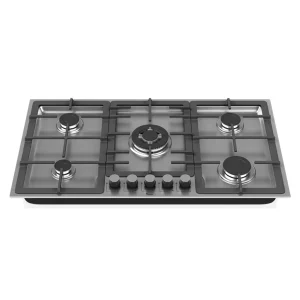 اجاق گاز رومیزی سیمر مدل S548 با طراحی شیک و صفحه ضد زنگ استیل خش دار