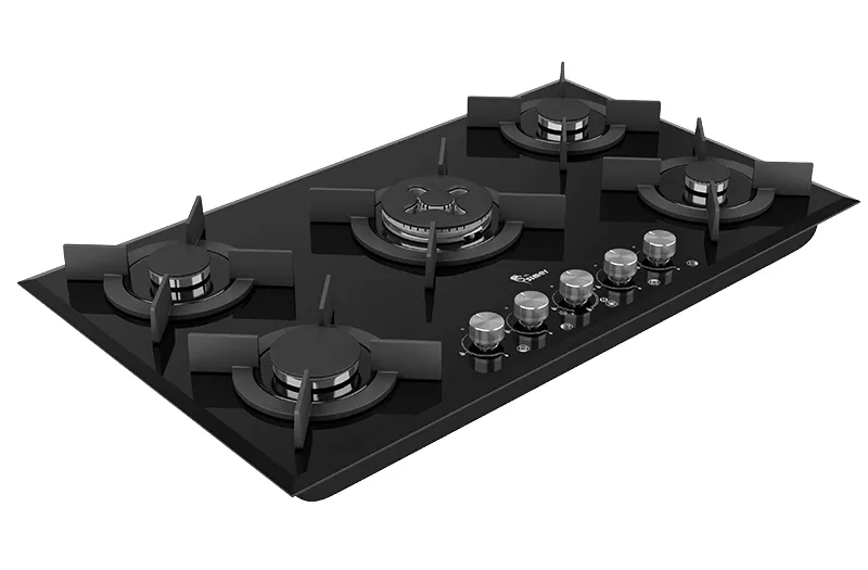 نمای نزدیک شعله پلوپز دو مرحلهای در اجاق G576 سیمر خسروی سنتر