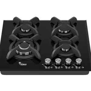 اجاق گاز رومیزی سیمر مدل G410 شیشه سکوریت مقاوم به حرارت