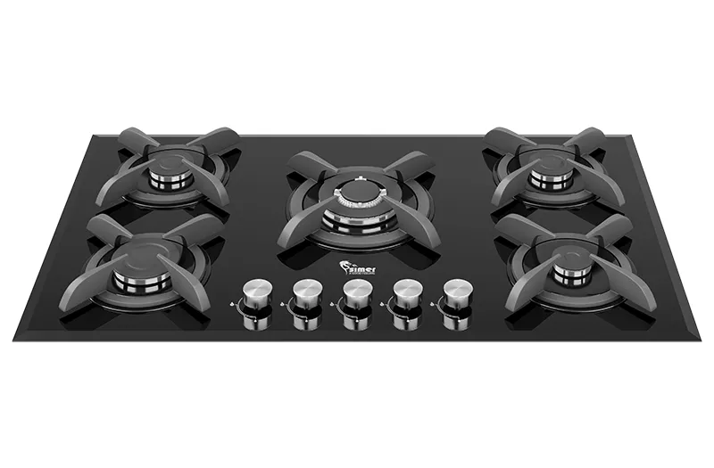 اجاق گاز رومیزی سیمر مدل G570 پنج شعله مشکی