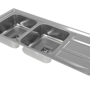 سینک ظرفشویی سیمر مدل SB164 دو لگنه