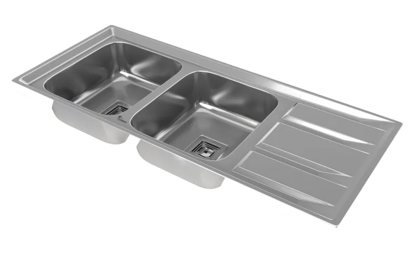 سینک ظرفشویی سیمر مدل SB164 دو لگنه