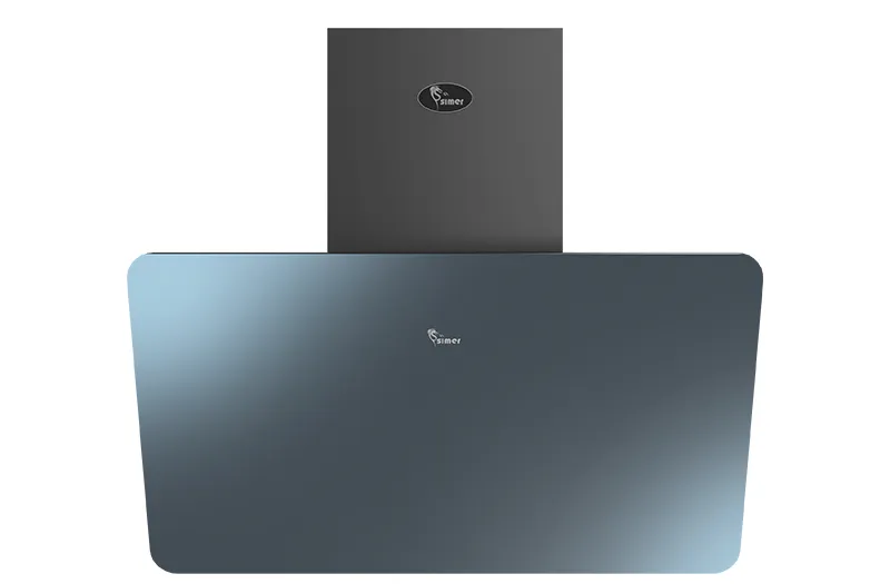 هود آشپزخانه مورب سیمر مدل لامر رنگ طوسی طراحی زیبا