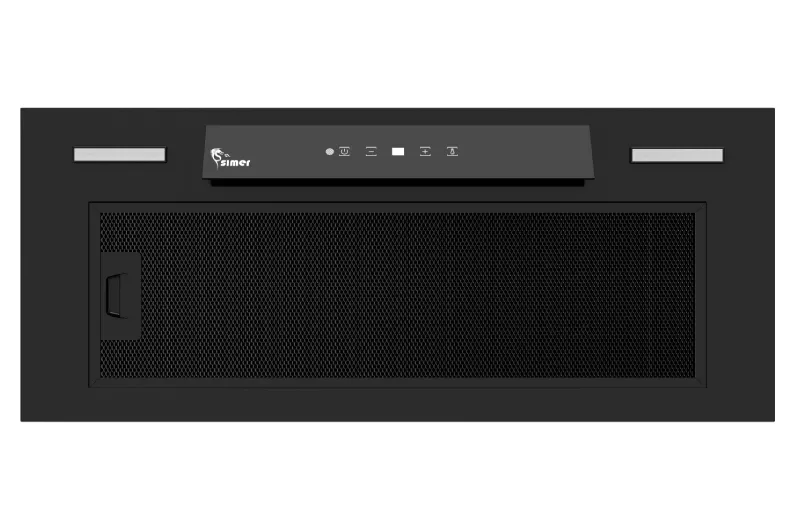 هود مخفی سیمر مدل لوین با طراحی توکار و پنل لمسی دیجیتال