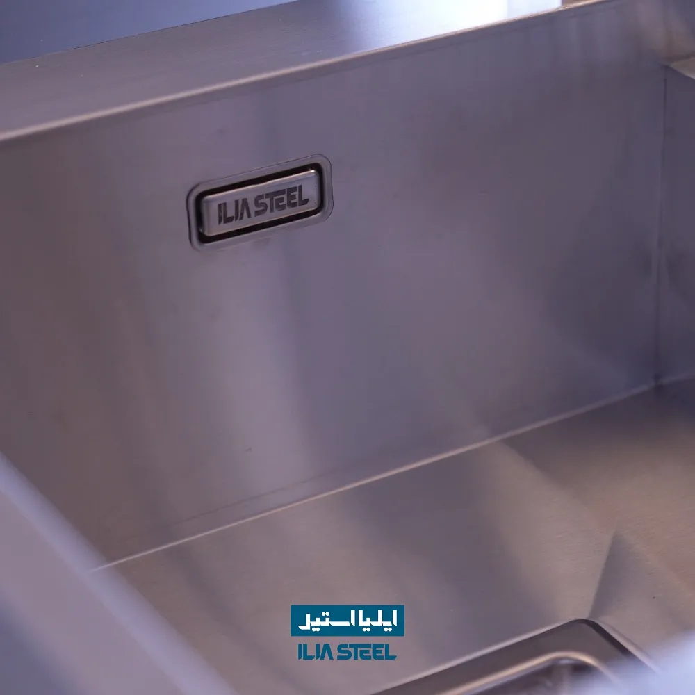 سینک ظرفشویی مدل 6032 برند ایلیا استیل نمایندگی رسمی خسروی سنتر
