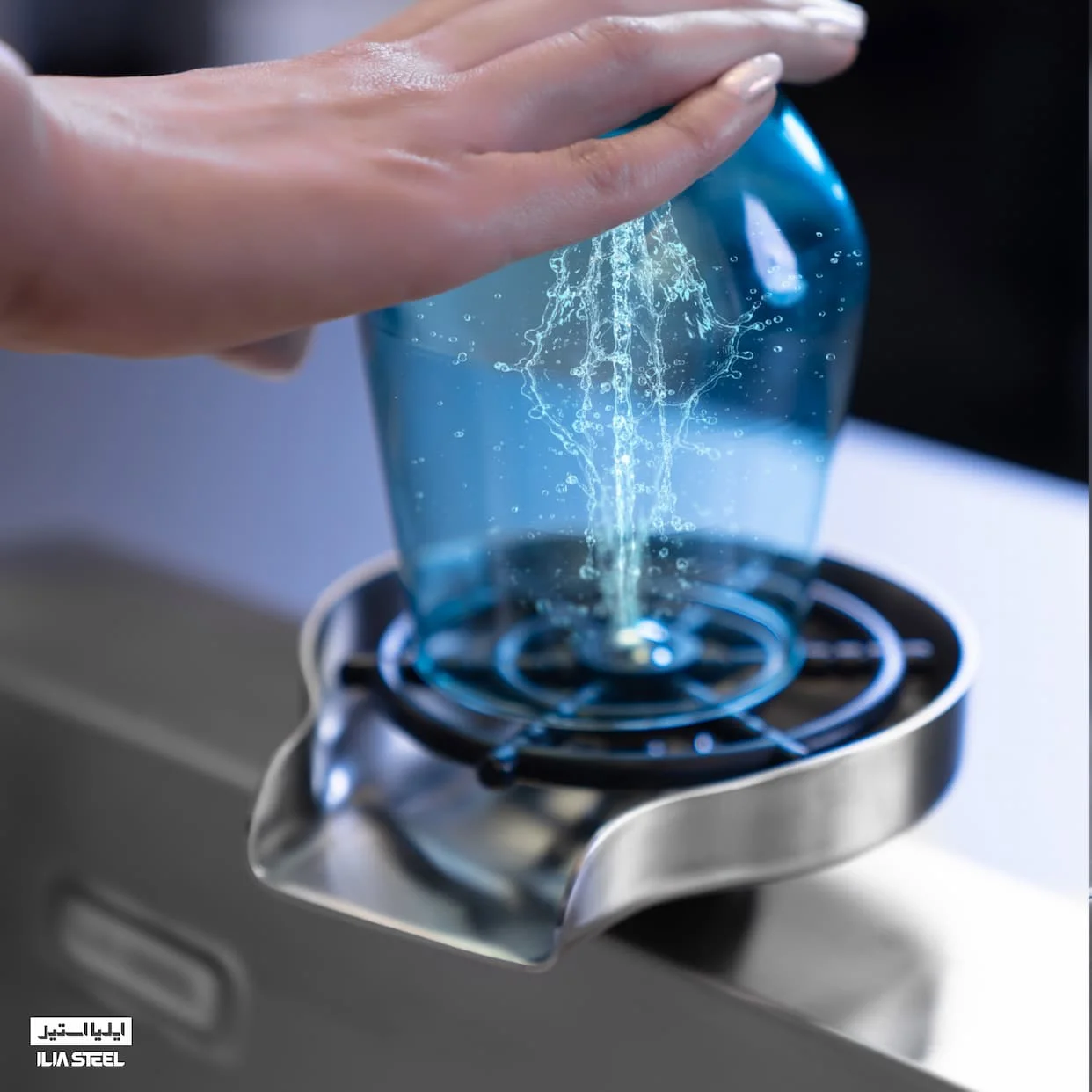 سینک ظرفشویی مدل 6032 ایلیا استیل لیوان شور خسروی سنتر