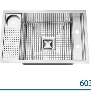 سینک ظرفشویی دست ساز ایلیااستیل مدل 6036 فروشگاه خسروی سنتر