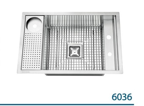 سینک ظرفشویی دست ساز ایلیااستیل مدل 6036 فروشگاه خسروی سنتر