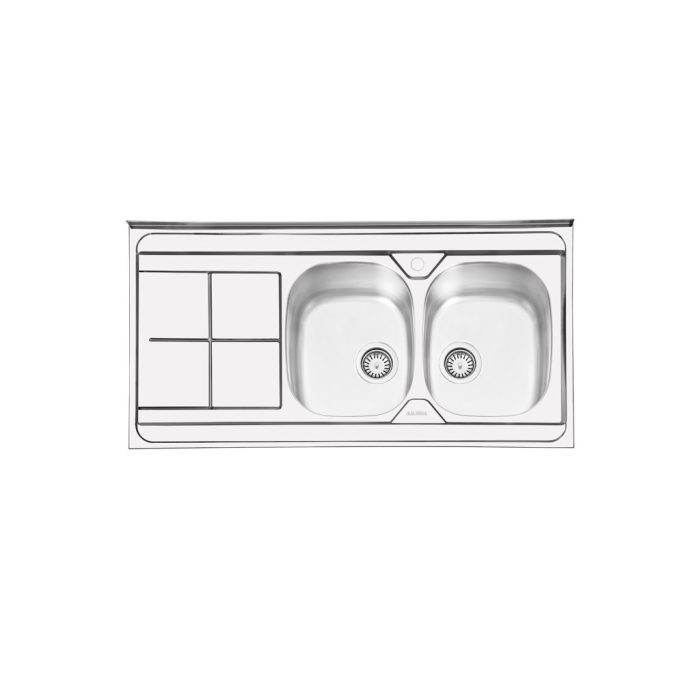 سینک ظرفشویی مدل 1041 خسروی سنتر مارک ایلیااستیل با بهترین کیفیت