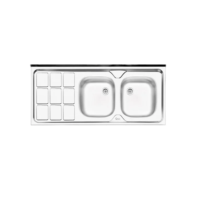 سینک ظرفشویی مدل 234 ایلیا استیل – طراحی کلاسیک و کیفیت عالی برای آشپزخانه شما